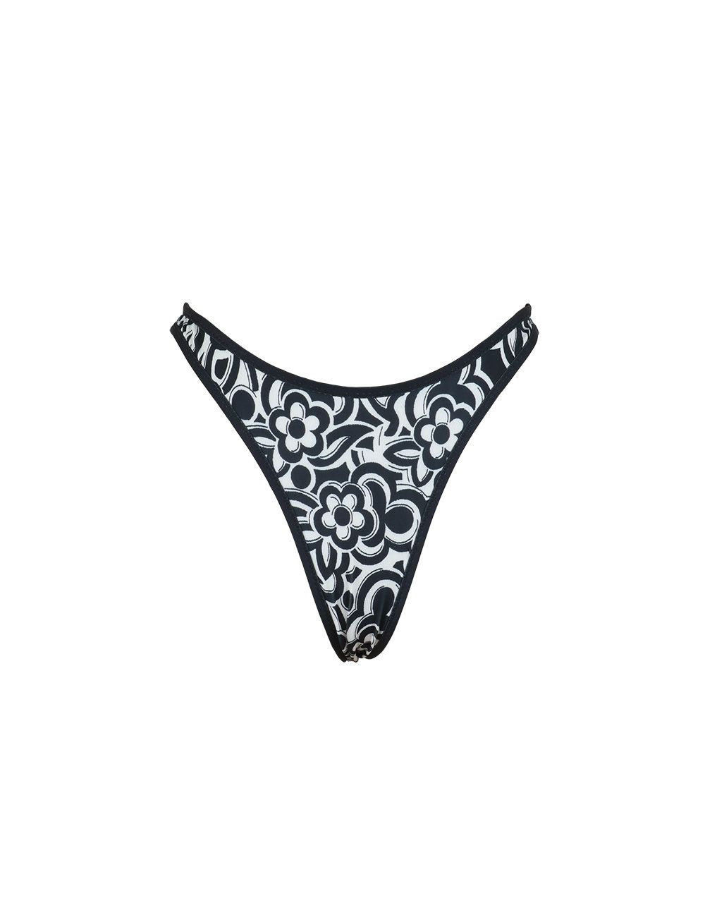 Capri High Cut Thong Bottoms