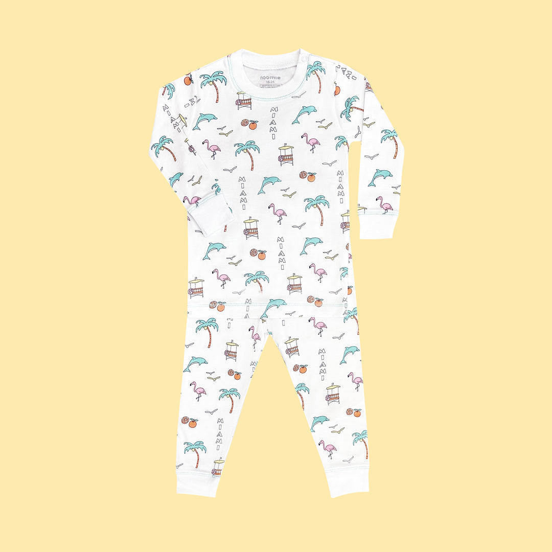 Two Piece PJ  Miami