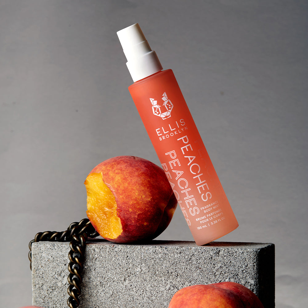 PEACHES with chain and peach