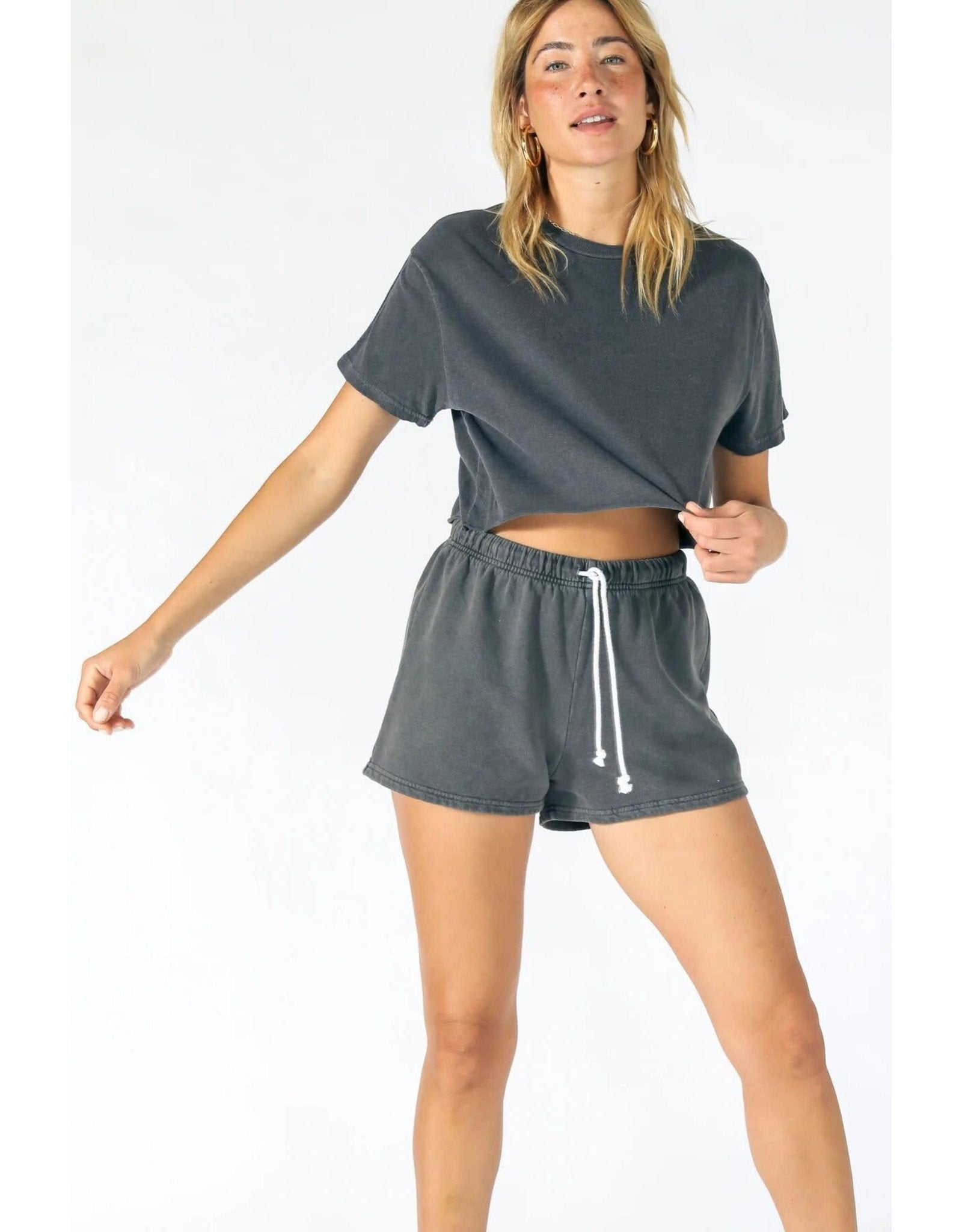 T99 - Courtney - Vintage Soft Cotton Jersey Crop Tee