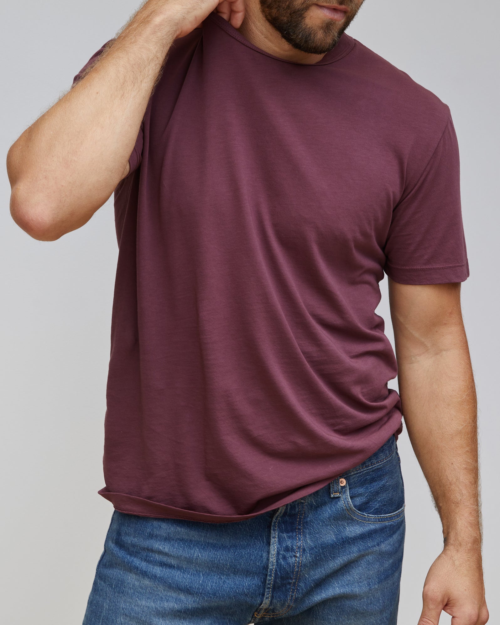 T151 - Presley - Men's Supima Short Sleeve Crew Neck