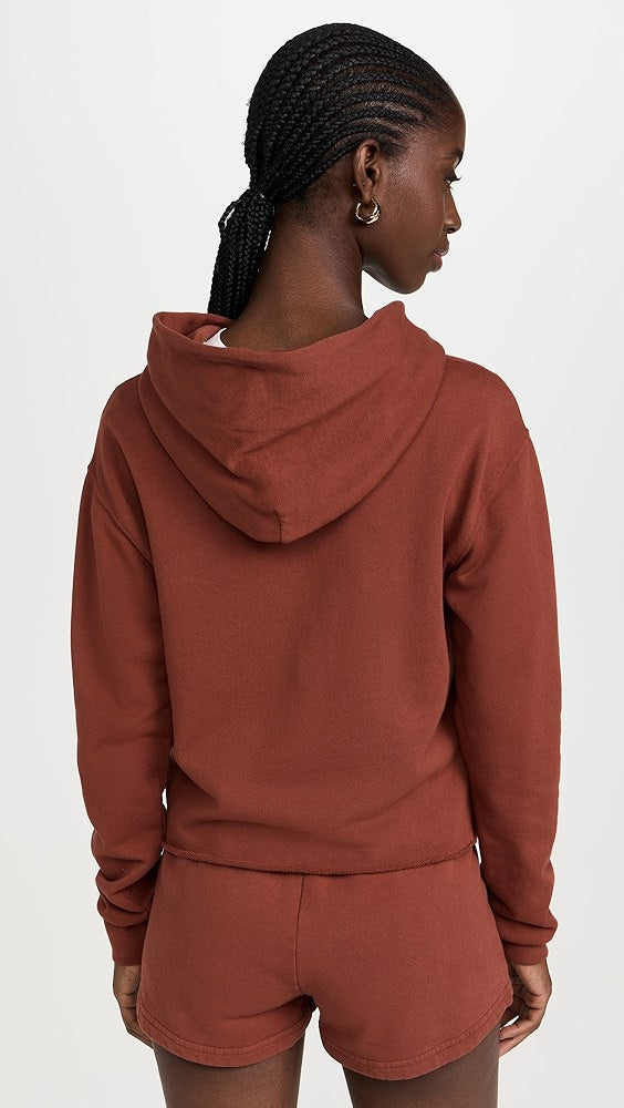 T123 - Kokomo - Beach Fleece Cut Off Hoodie