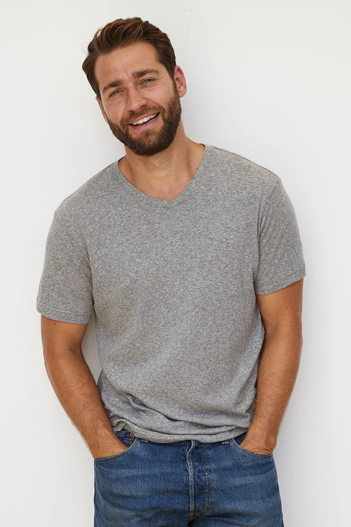 T150 - Ringo - Men's Cotton V Neck Short Sleeve Tee