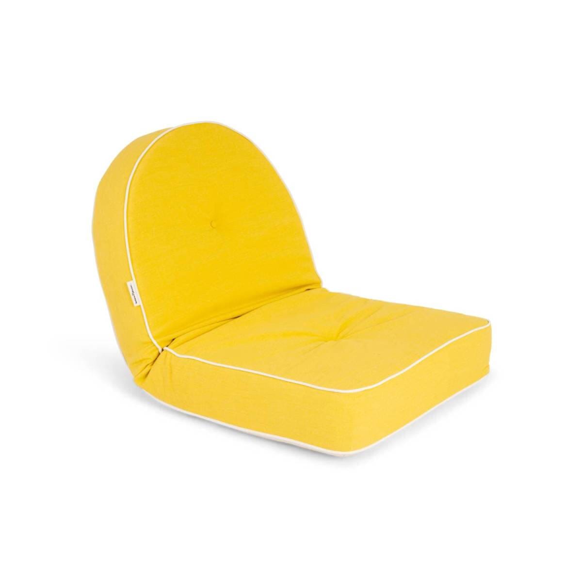 Studio image of riviera mimosa reclining pillow lounger