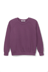 T80-LENNON | Fleece Shrunken Raglan Sweatshirt