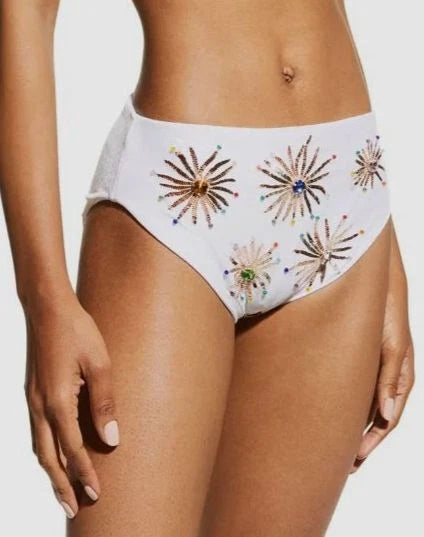 CALLIE BIKINI BOTTOM | WHITE