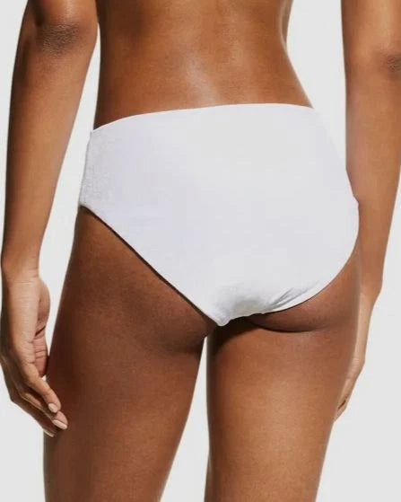 CALLIE BIKINI BOTTOM | WHITE