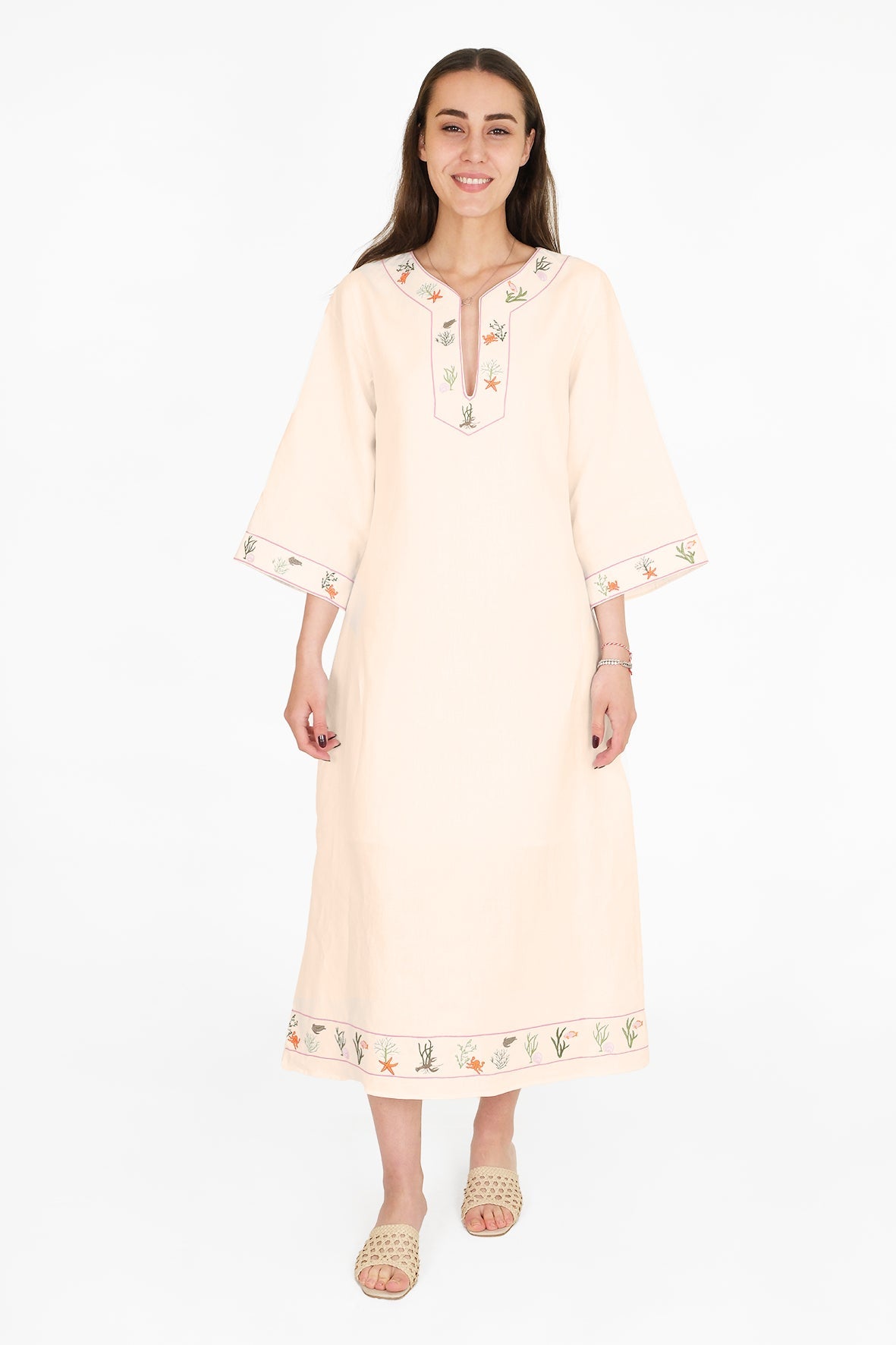 Rue Kaftan | Peach