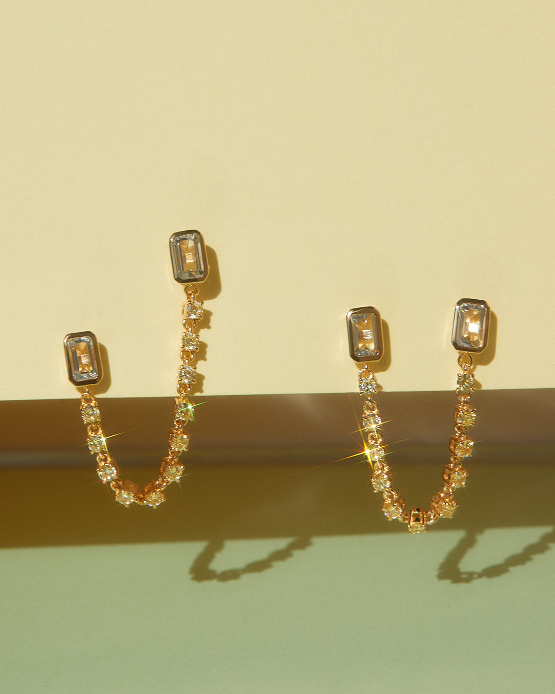 The Green Amethyst Estelle Studs - Luv Aj Fine