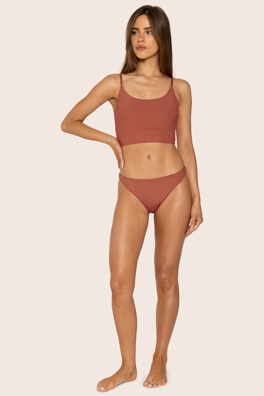 SET, X VOLCOM SWIM SANDY CLASSIC BOTTOM IN SUNSET