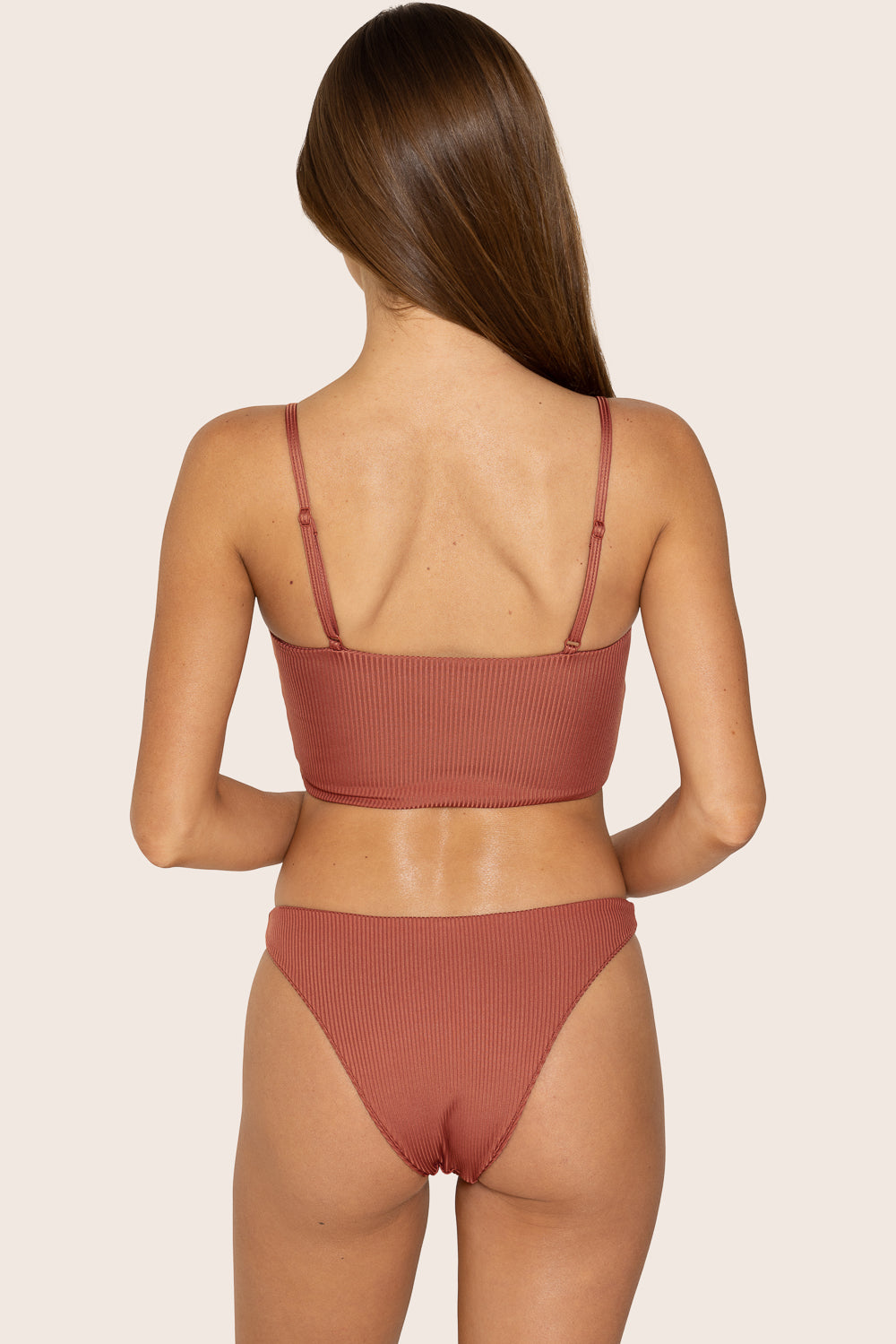 SET, X VOLCOM SWIM SANDY CAMI TOP IN SUNSET