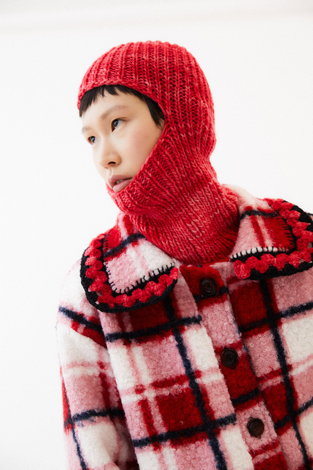 Katana Knitted Hat  | Red