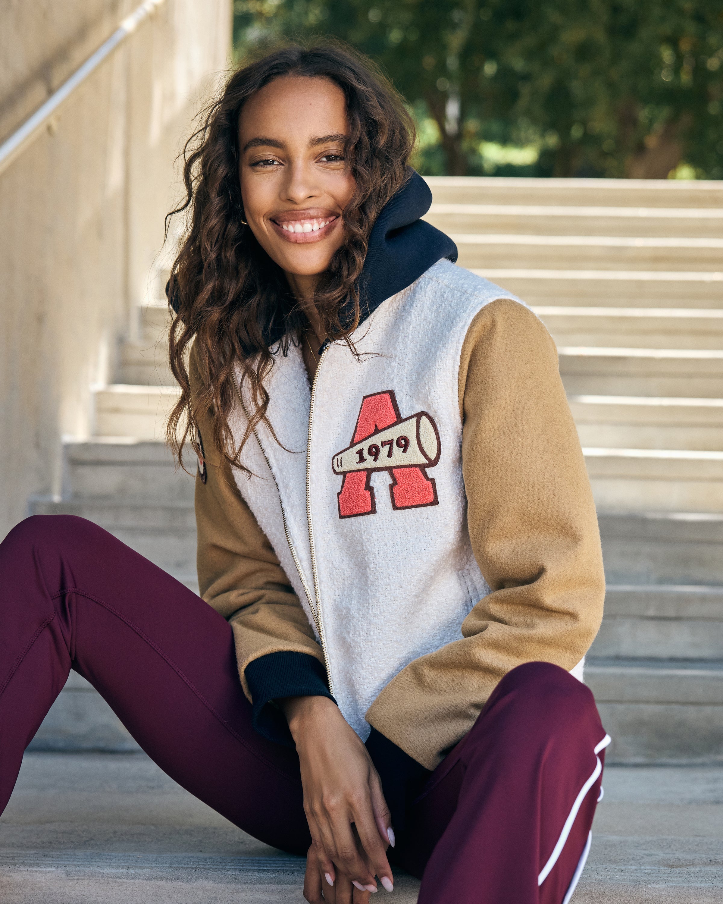 Ayda Activewear - Varsity Jacket