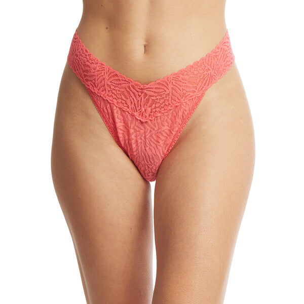 Animal Lace Original Rise Thong