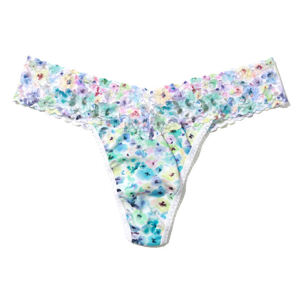 COTTON LOW RISE THONG