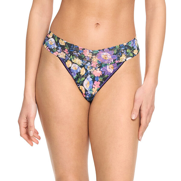 SIGNATURE LACE ORIGINAL RISE THONG