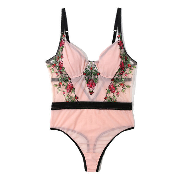 KISS FA ROSE UNDERWIRE BODYSUIT