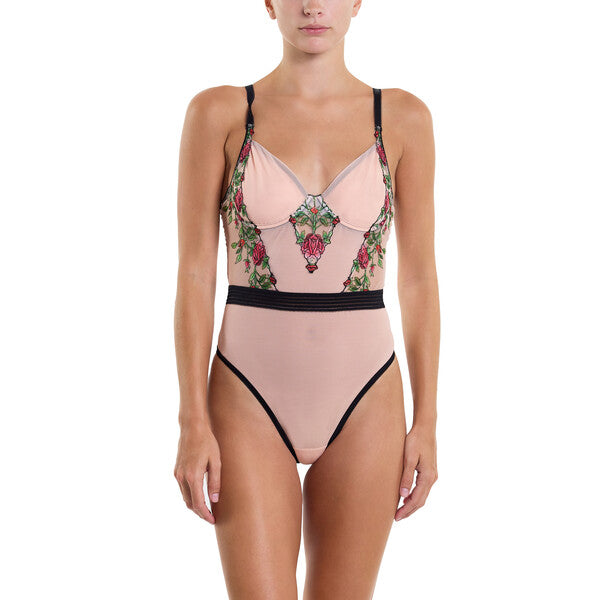 KISS FA ROSE UNDERWIRE BODYSUIT