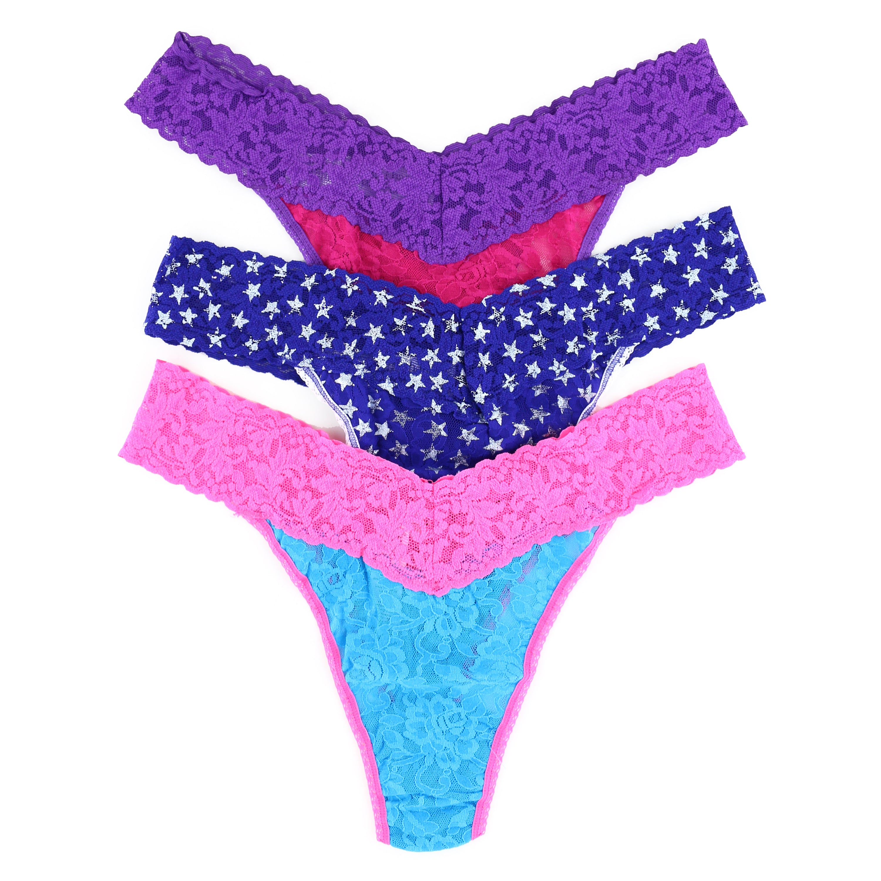 3 PACK LOWRISE THONGS | Hanky Panky