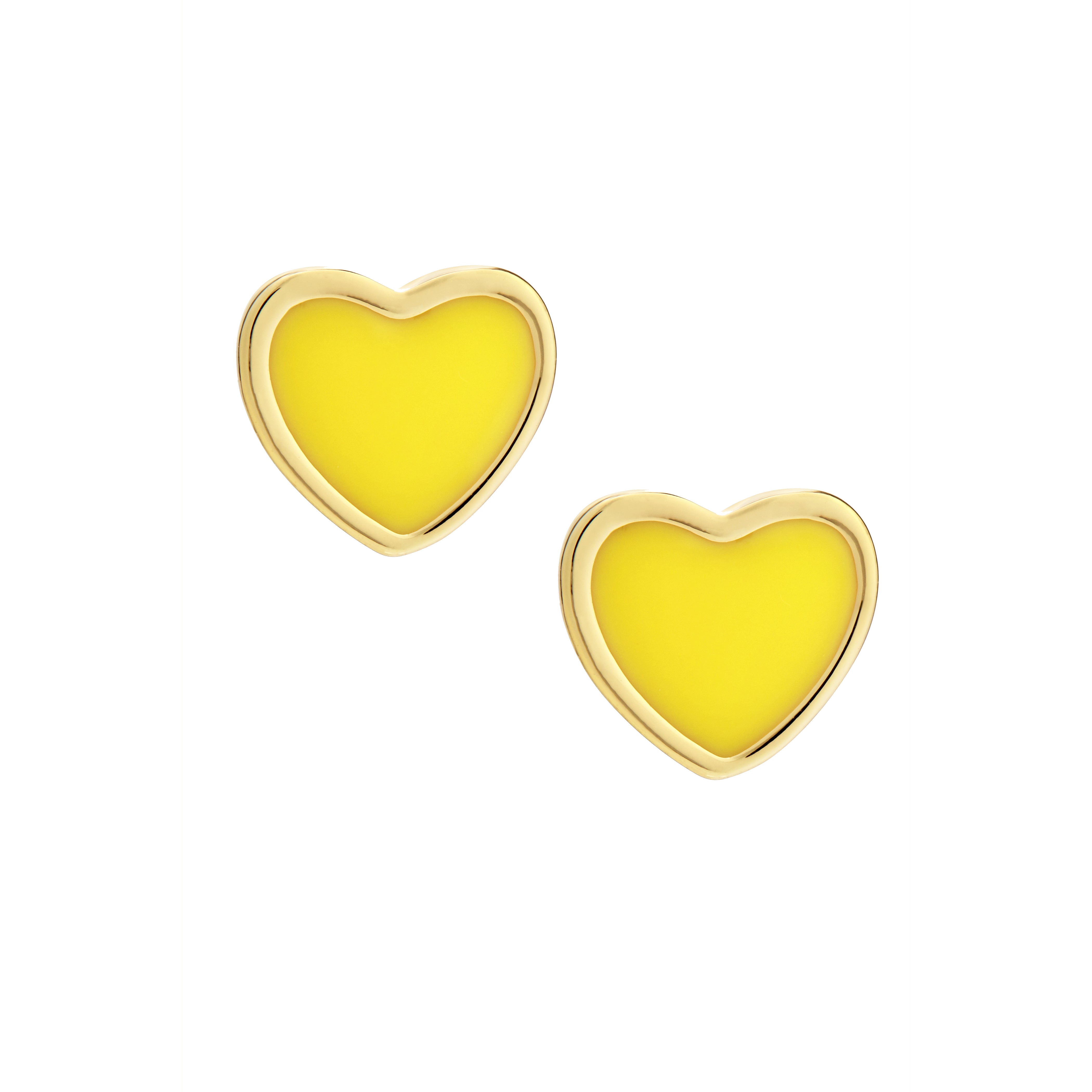 Electric Love Studs - Yellow