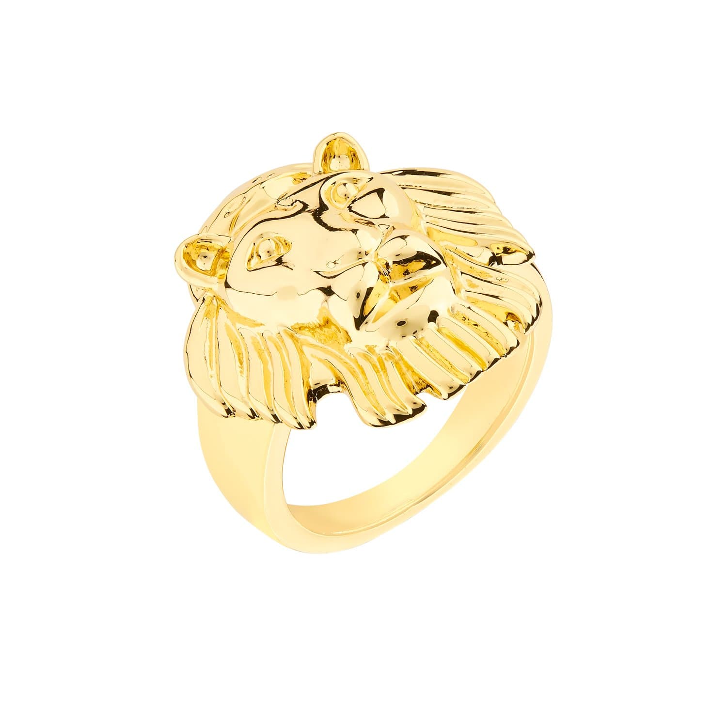 Mighty Lioness Ring - Gold