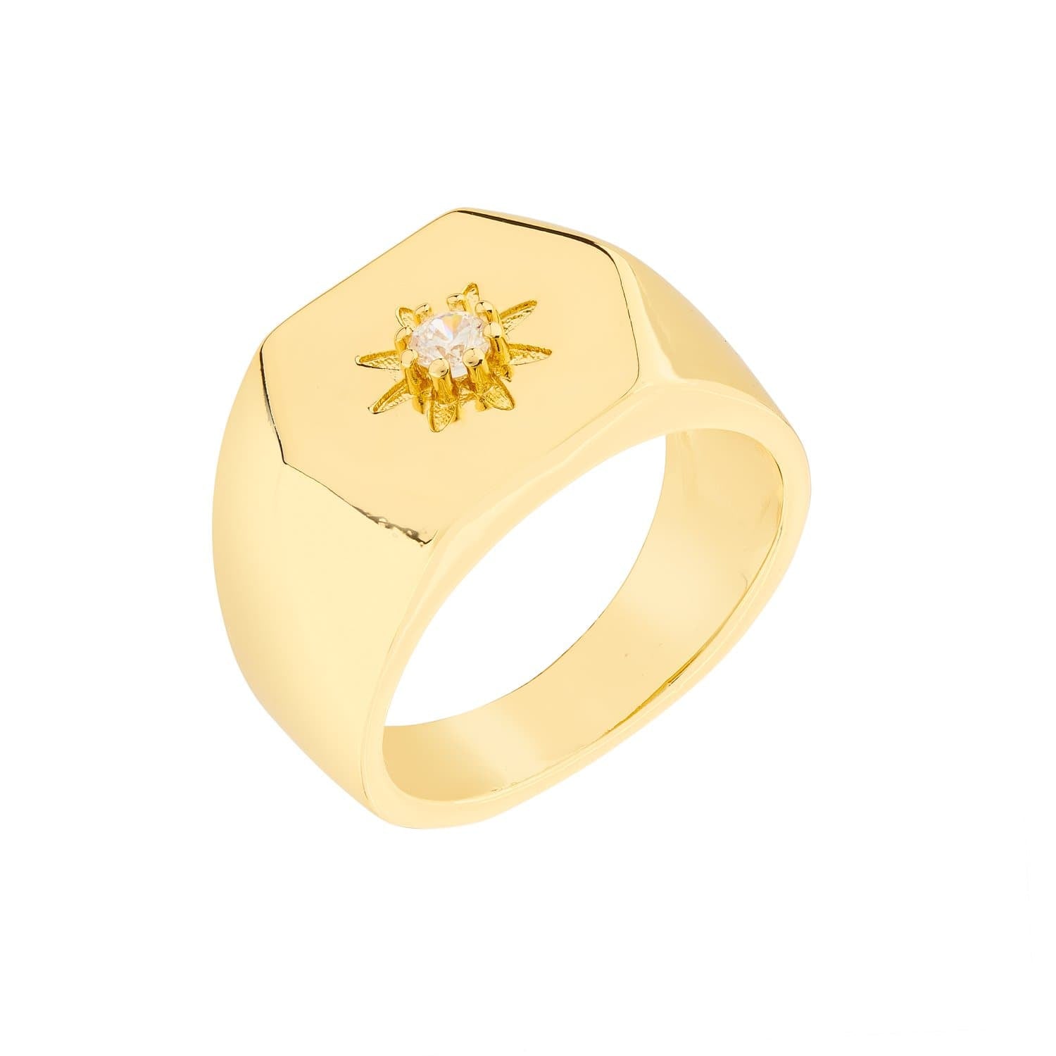 Queen's Sun Ring - Gold